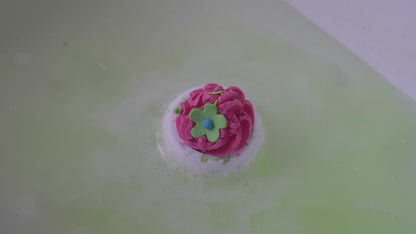 Bath Bubble "Apple and Raspberry Swirl"